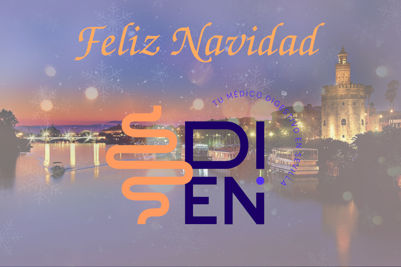 Felicitación navideña con el río Guadalquivir, la Torre del Oro y el Puente de Triana de fondo