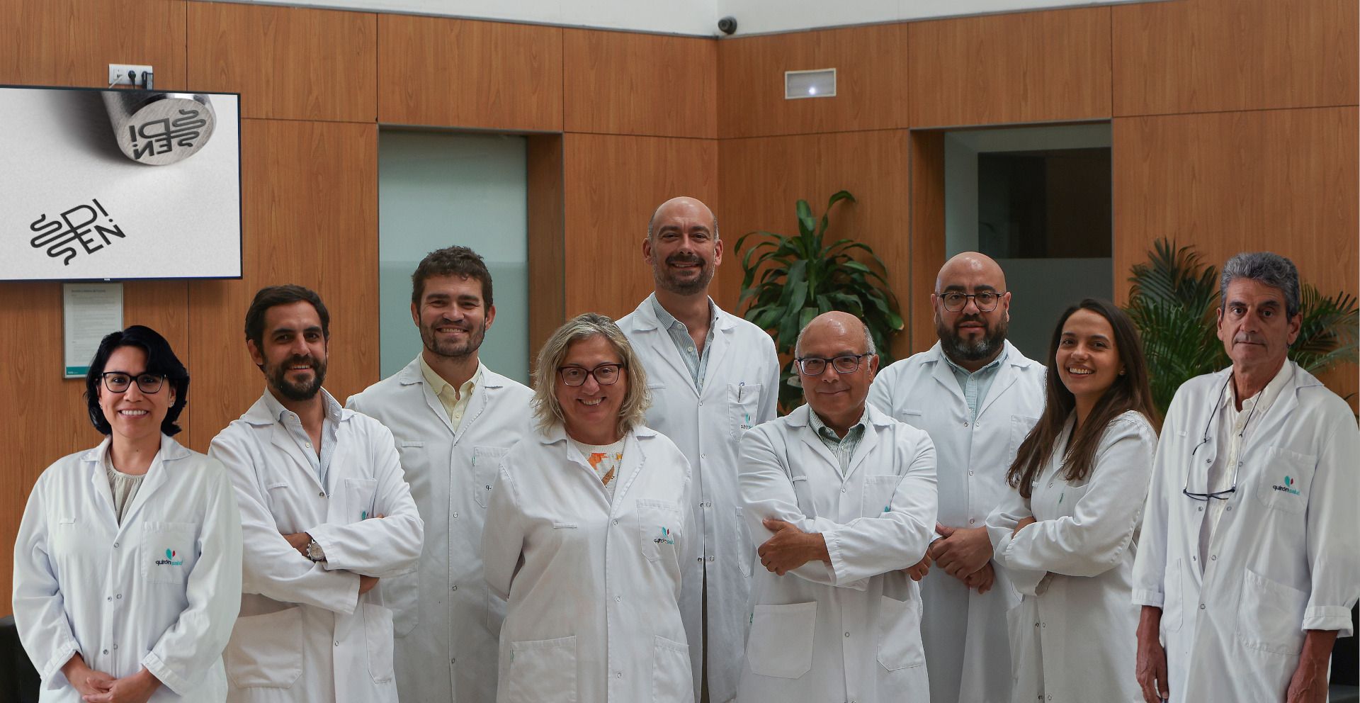 Equipo médico completo de DI-EN Sevilla