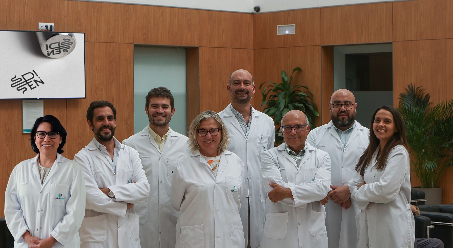 Equipo médico completo de DI-EN Sevilla